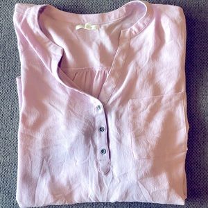 Soft Pink Women’s Plus Size Top